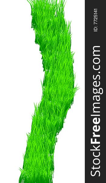 Green grass texture, vector illustration