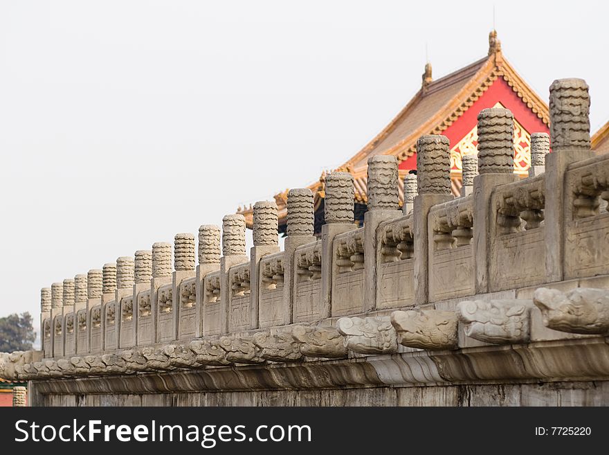 The Forbidden City in China.