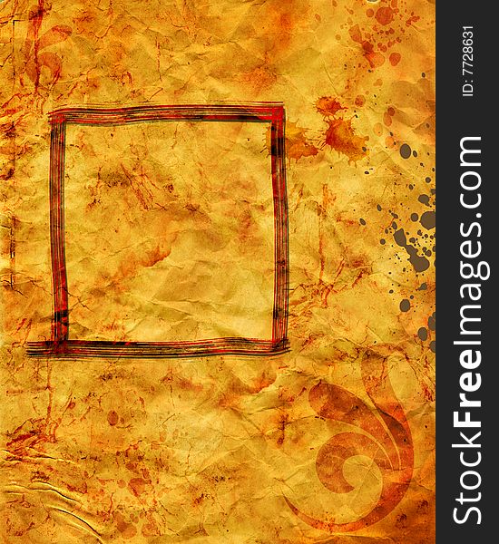 Grunge background with splats, stains, textures, cracks. Grunge background with splats, stains, textures, cracks