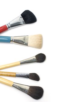 Cosmetic Brushes Stock Images Cosmetic Brushes Stock Images