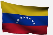 Venezuela 3d Flag Stock Image Venezuela 3d Flag Stock Image
