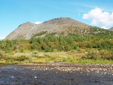 Mountain, Forest And River. Stock Photography Mountain, Forest And River. Stock Photography