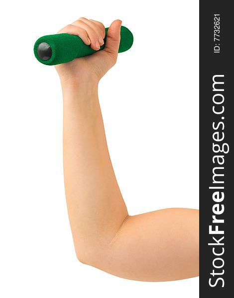 Hand With Dumbbells