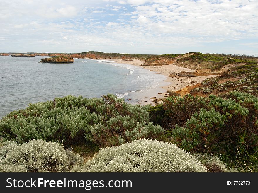 The Bay of Islands is one of the highlights of Australia's Great Ocean Road (also known as the Shipwreck Coast). The Bay of Islands is one of the highlights of Australia's Great Ocean Road (also known as the Shipwreck Coast).