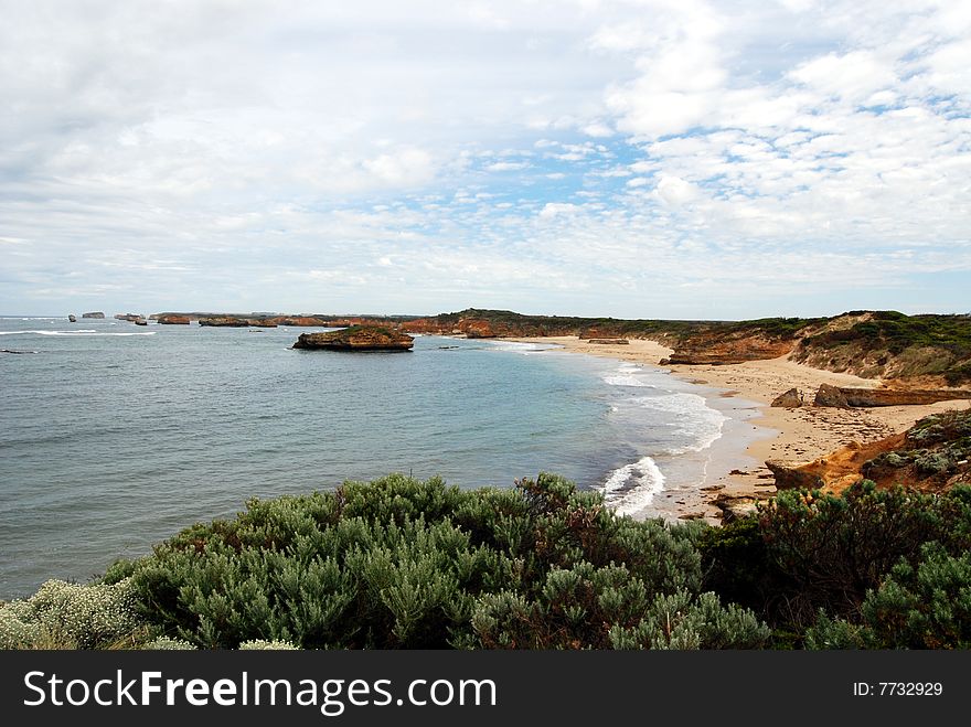 The Bay of Islands is one of the highlights of Australia's Great Ocean Road (also known as the Shipwreck Coast). The Bay of Islands is one of the highlights of Australia's Great Ocean Road (also known as the Shipwreck Coast).