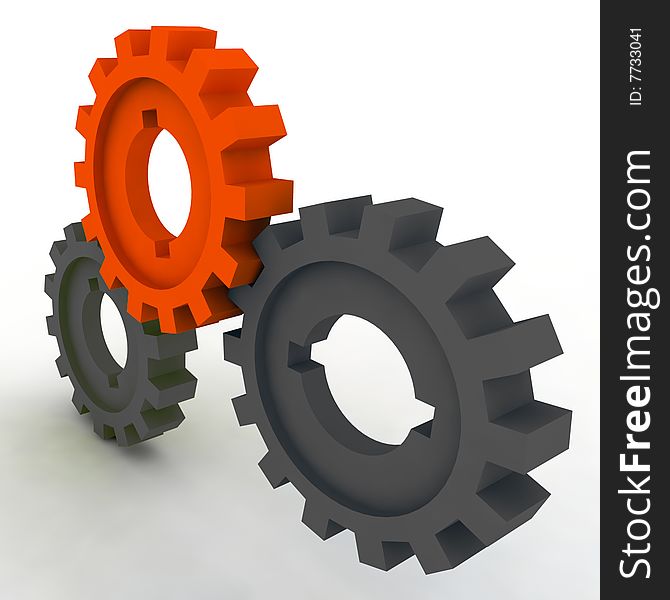 Isolated cogwheels