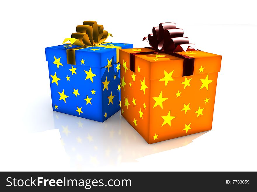 Isolated Gift Box