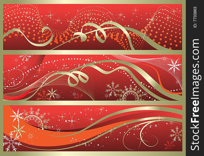Christmas red background, vector illustration. Christmas red background, vector illustration