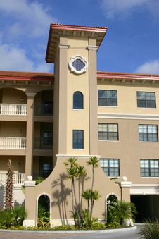 Front Of Condo In Tropics Stock Photography Front Of Condo In Tropics Stock Photography