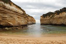 Great Ocean Road - Loch Ard Gorge Stock Image Great Ocean Road - Loch Ard Gorge Stock Image