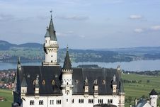 Neuschwanstein Castle In Autumn, Bavaria, Germany Stock Image Neuschwanstein Castle In Autumn, Bavaria, Germany Stock Image