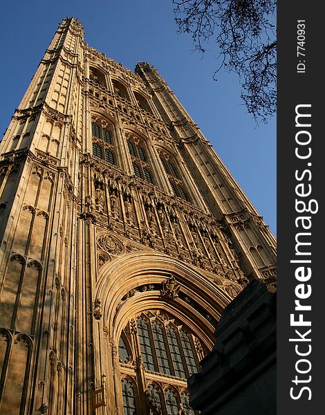 Tower of House of Lords. Tower of House of Lords