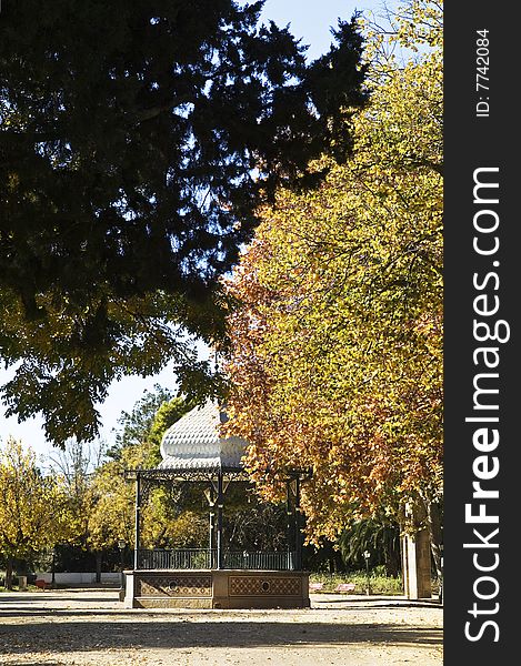 Bandstand in the park