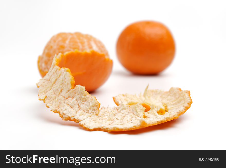 Half-peeled Tangerine