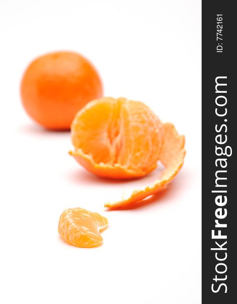 Half-peeled Tangerine