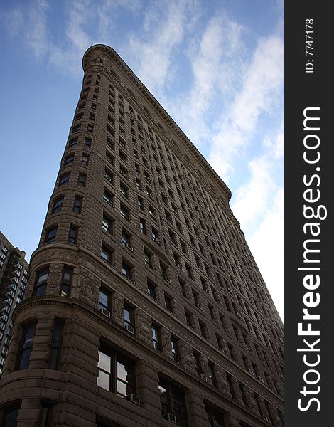 Flat Iron Building In New York
