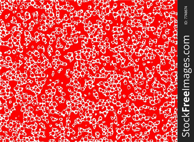 Illustration of abstract red background