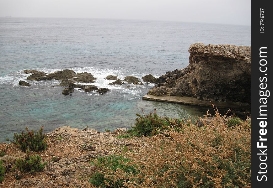 A nice view of a place called Ghar Lapi found in Malta. A nice view of a place called Ghar Lapi found in Malta