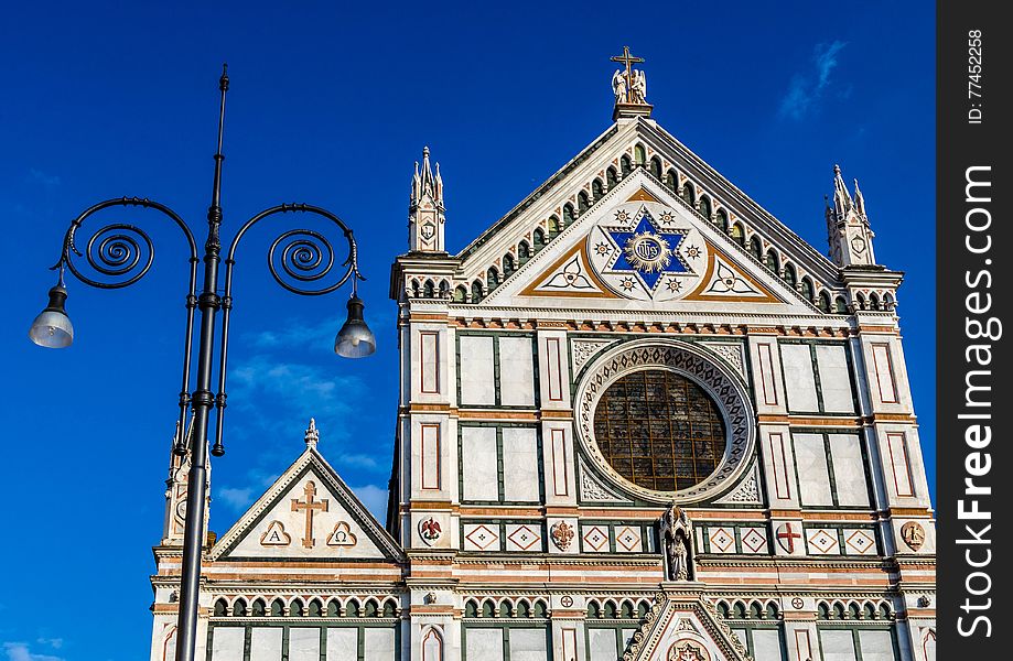 The Basilica di Santa Croce in Florence, Italy The Basilica is the largest Franciscan church in the world. The Basilica di Santa Croce in Florence, Italy The Basilica is the largest Franciscan church in the world.