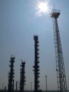 Chemical Industry Royalty Free Stock Photography Chemical Industry Royalty Free Stock Photography