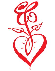 Heart And Rose Royalty Free Stock Images Heart And Rose Royalty Free Stock Images