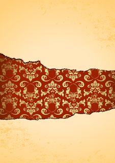 Illustration Of An Old Paper. Vector Royalty Free Stock Photo Illustration Of An Old Paper. Vector Royalty Free Stock Photo