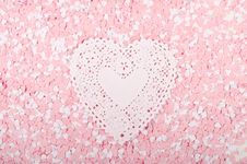 White And Pink Hearts Royalty Free Stock Photos White And Pink Hearts Royalty Free Stock Photos