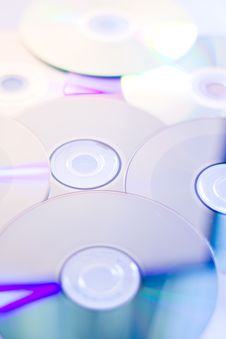 Compact Discs Stock Image