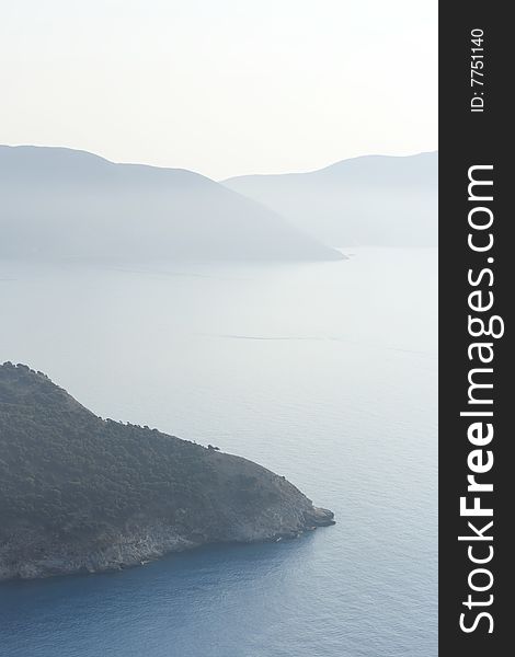 Beautiful scene on Greek island of Kefalonia. Beautiful scene on Greek island of Kefalonia