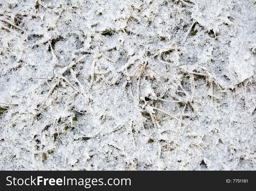 Fresh fallen Snow on meadow, good Background or Afterimage. Fresh fallen Snow on meadow, good Background or Afterimage