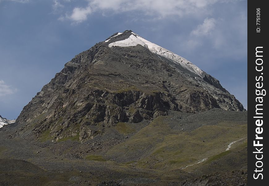 Peak in Tien Shan Mountains