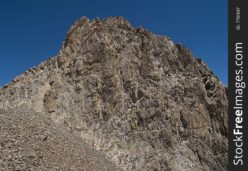 Peak in the Tien-Shan mountains