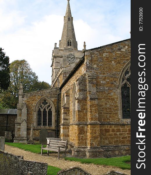 Church In Coldoverton,England