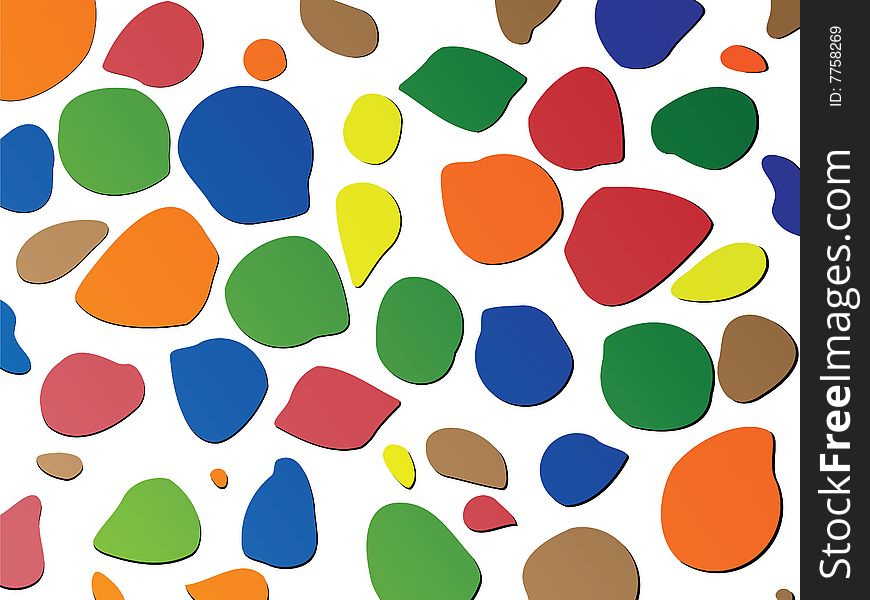 Abstract background with some nice colored spots or it looks like a colored wall. Eps8, vector, easy resizing or change colors.