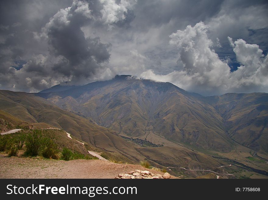 Amazing Argentina Landscape In Summe