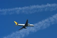 Passenger Jet Royalty Free Stock Image Passenger Jet Royalty Free Stock Image