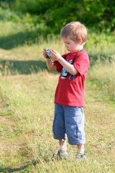 Young Photographer Royalty Free Stock Photos Young Photographer Royalty Free Stock Photos