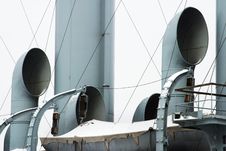 Saint Petersburg, Cruiser Aurora (detail) Royalty Free Stock Photos Saint Petersburg, Cruiser Aurora (detail) Royalty Free Stock Photos