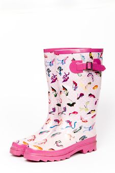 Ladies Wellington Boots Stock Photography Ladies Wellington Boots Stock Photography