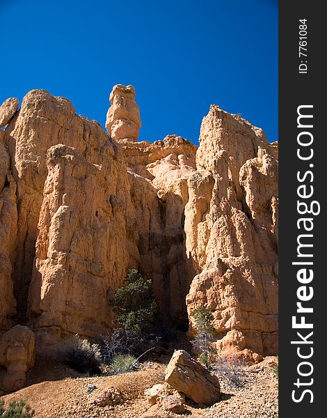 Red Rock Canyon Sandstone Columns