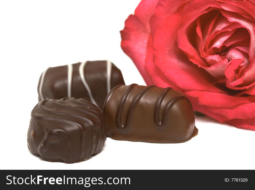 Chocolate And Rose