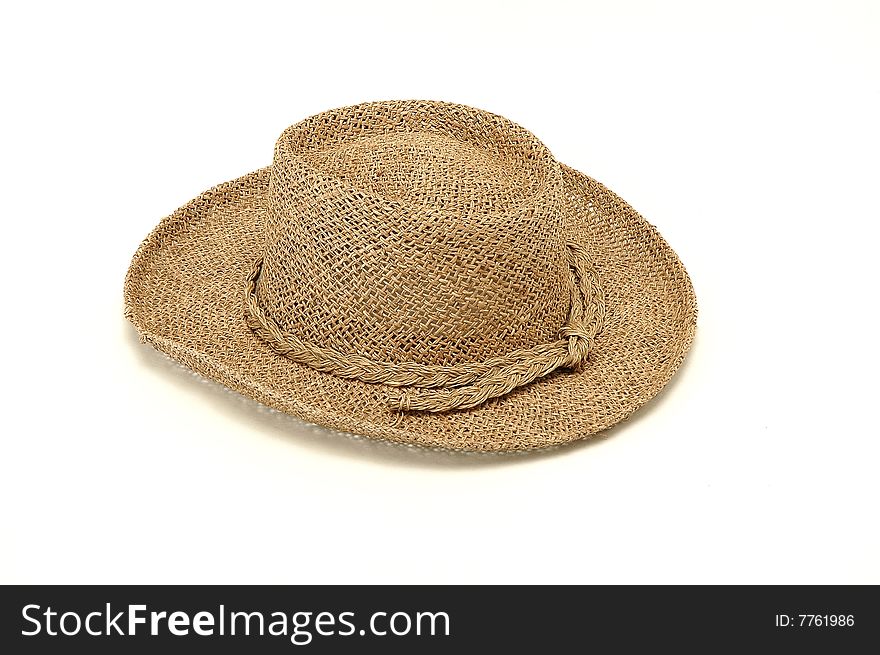 Cowboy hat isolated at white
