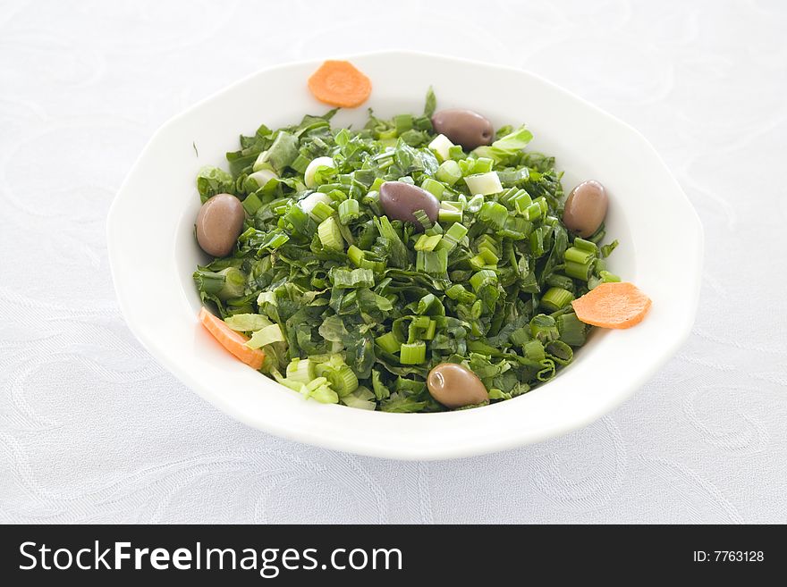 Greek Green Salad