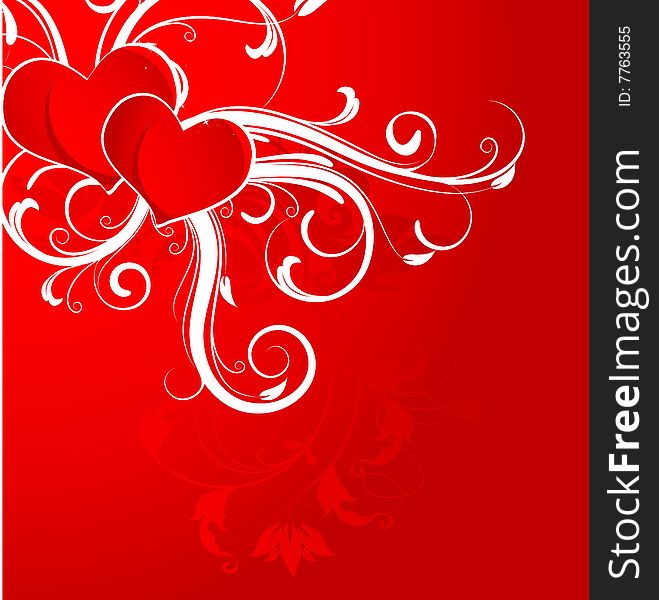 St. Valentine Background.