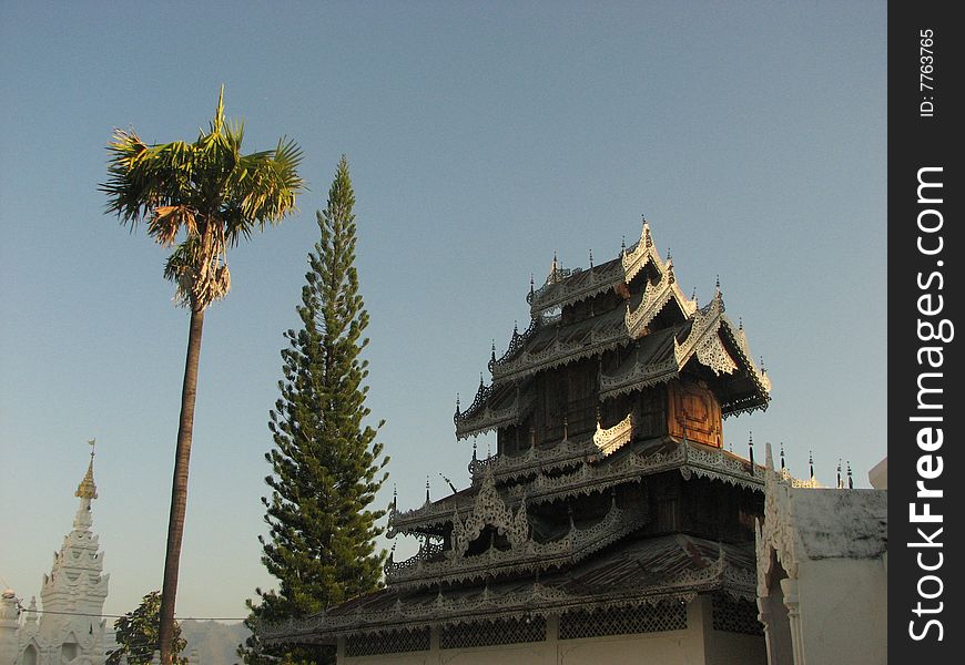 Burma Temple In Thailand