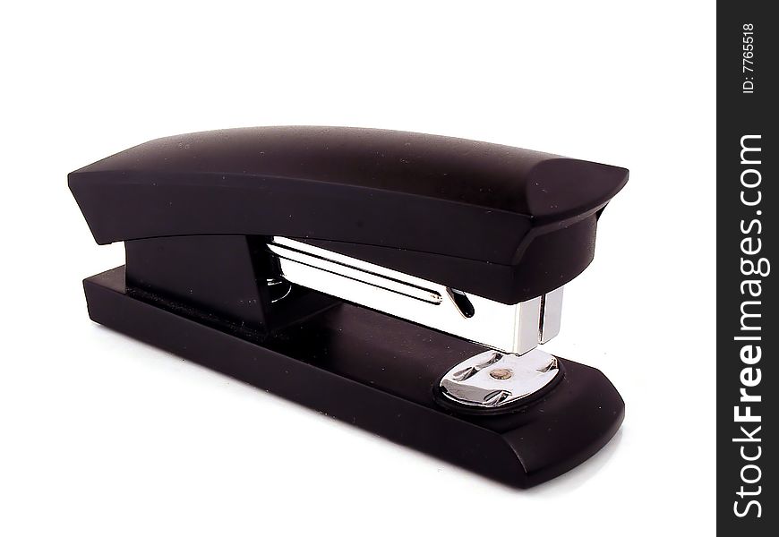 Photo of black office stapler