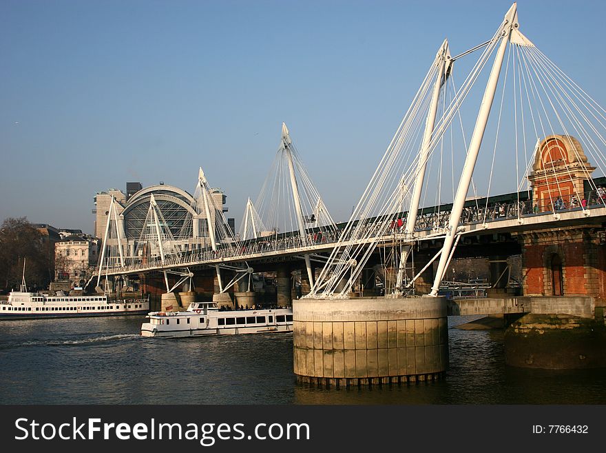 Hungerford Bridge, London