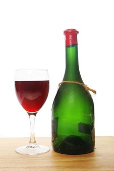 Red Wine And Bottle Stock Photos Red Wine And Bottle Stock Photos
