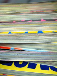 Magazines Royalty Free Stock Photos