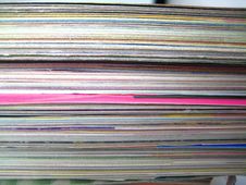 Magazines Stock Photo
